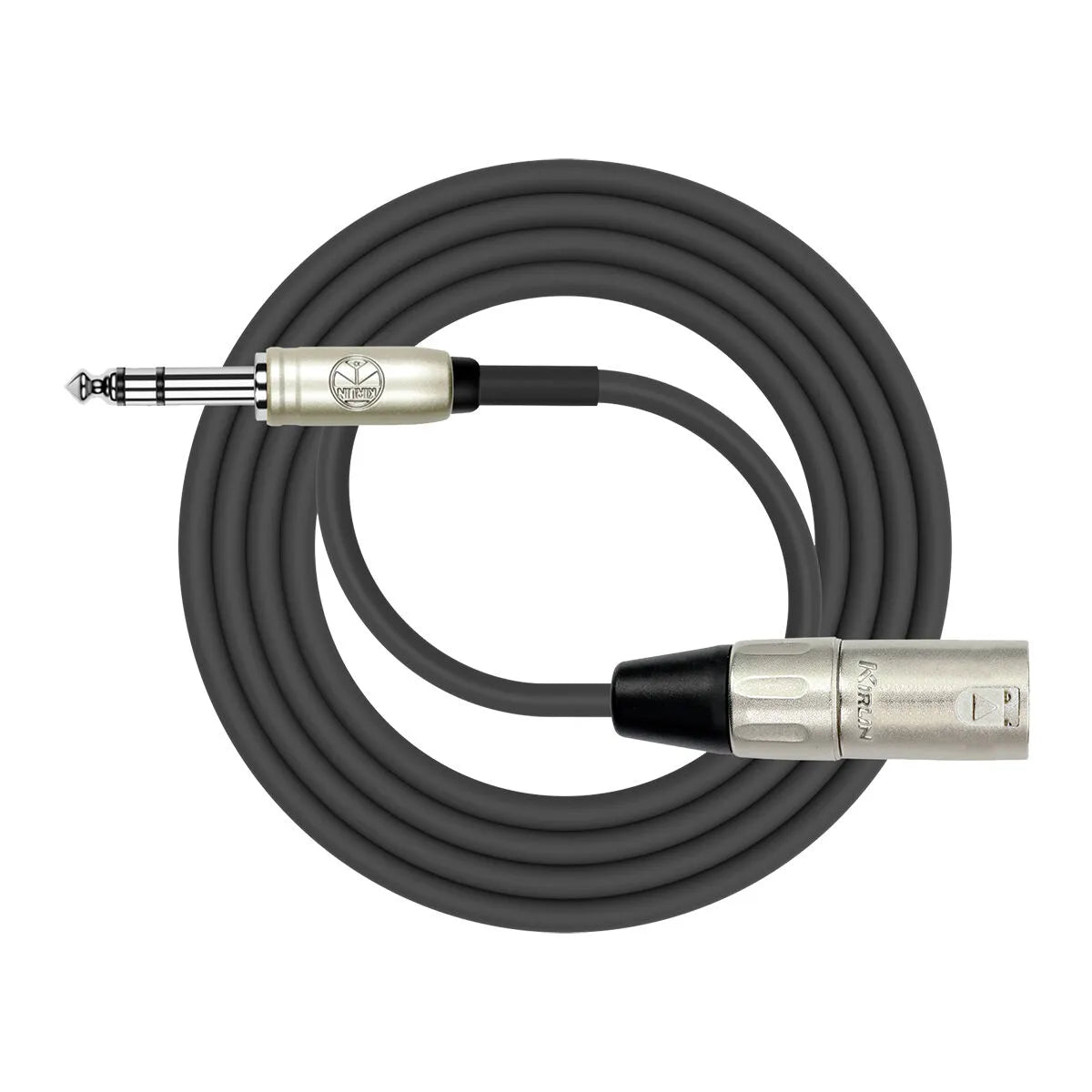 Kirlin 30FT Male XLR to 1/4" TRS Patch Cable KMP483PR-30 — view 3