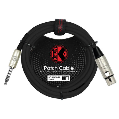 Kirlin 10Ft Female XLR to 6.5 Stereo Jack Cable KMP484PR-10 — view 3