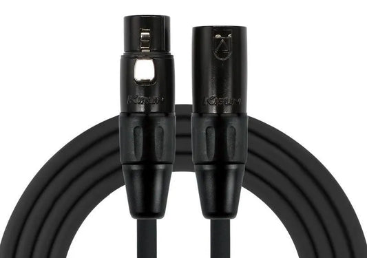 Kirlin 10Ft XLR Male to XLR Female Microphone Cable [KMPC470PBBK-10]