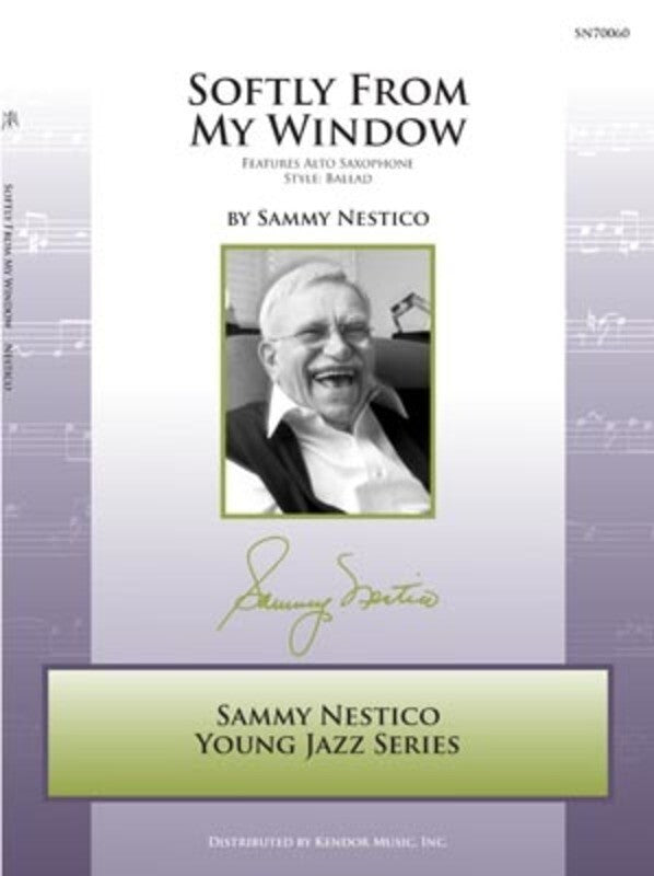 Softly From My Window Je3 Score/Parts