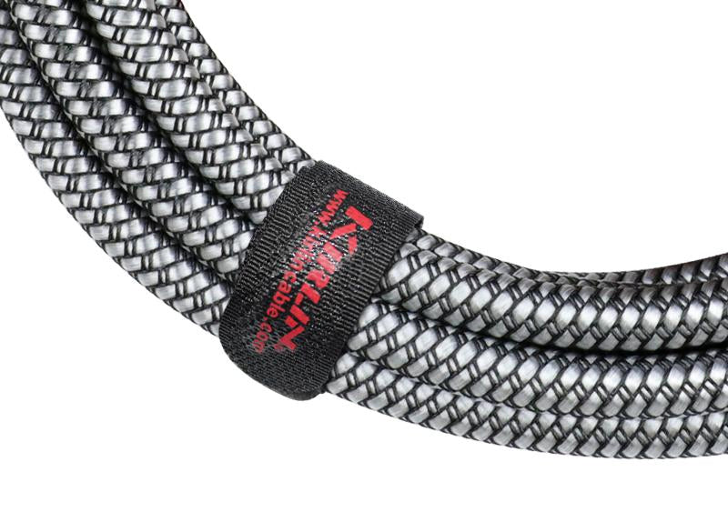 Kirlin 30ft Entry Woven Black XLR Male to XLR Female Microphone Cable [KMWC270PBBKA-30] — view 3