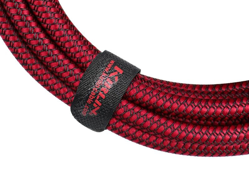 Kirlin 20ft Woven Red XLR Male to XLR Female Microphone Cable KMWC270PBRDA-20 — view 3
