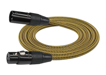 Kirlin 20ft Woven Tweed XLR Male to XLR Female Microphone Cable - KMWC270PBYA-20 — view 2