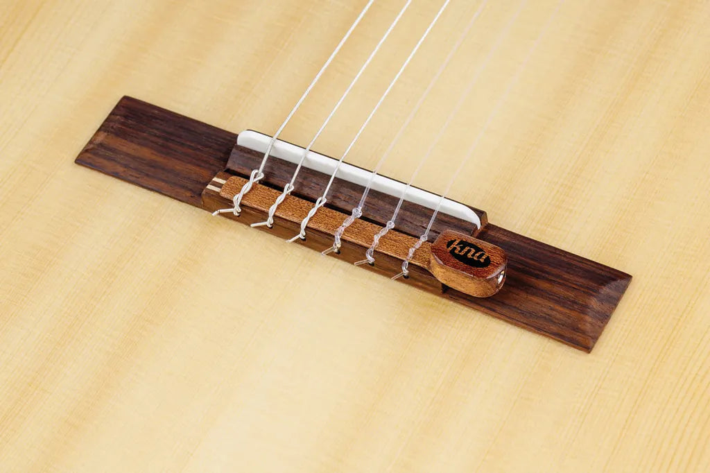 KNA NG-1 Version 2 Classical Guitar Pickup with Mahogany Case and Cable