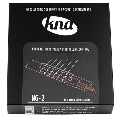 KNA NG-2 Classical Guitar Pickup with Volume Control and Cables — view 7