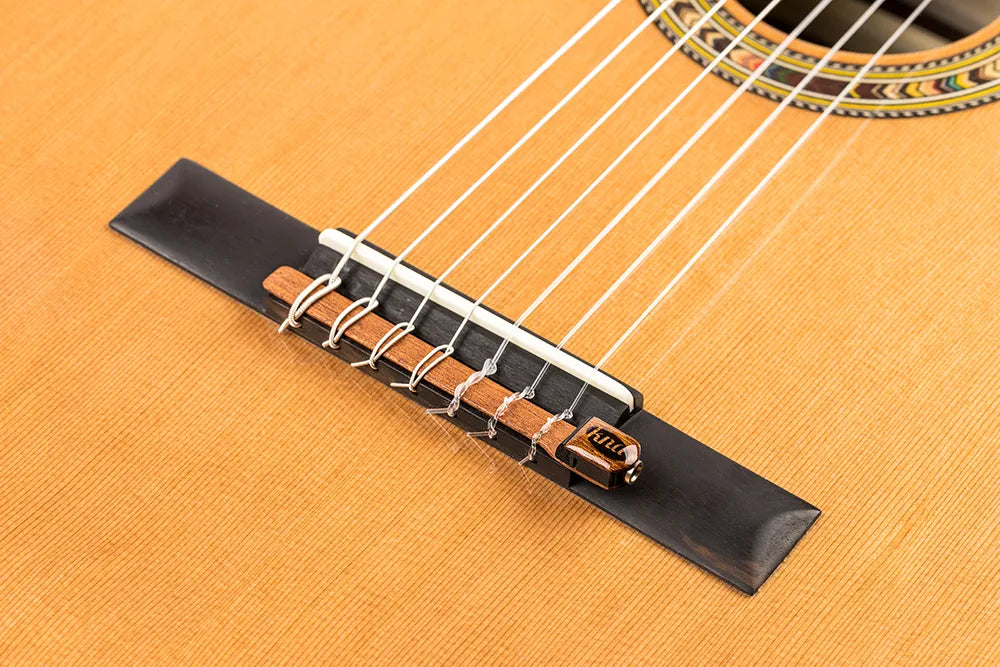 KNA NG-7S Classical Guitar Pickup for 7 Strings - Bridge-Mounted Piezo with Cables