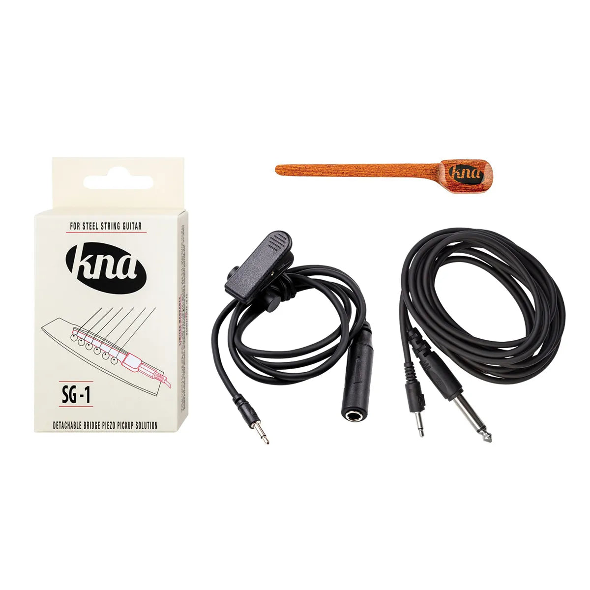 KNA SG-1 Version 2 Bridge-Mounted Piezo Acoustic Guitar Pickup — view 3