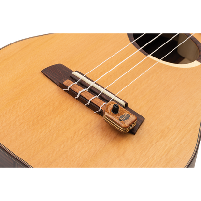 KNA UK-2 Ukulele Pickup with Volume Control and Mahogany Case — view 2