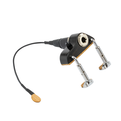 KNA VV-3V Ebony Violin Pickup with Onboard Volume Control — view 6