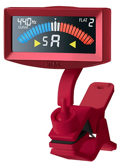 KORG Pitchcrow Clip On Tuner Metallic Red