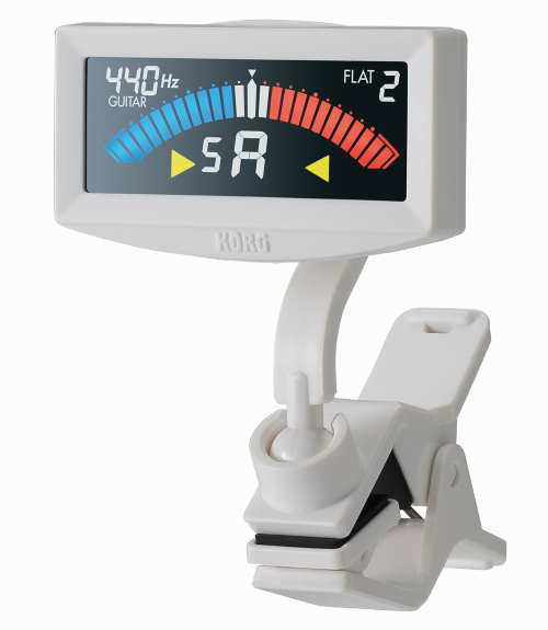 KORG Pitchcrow Clip On Tuner White