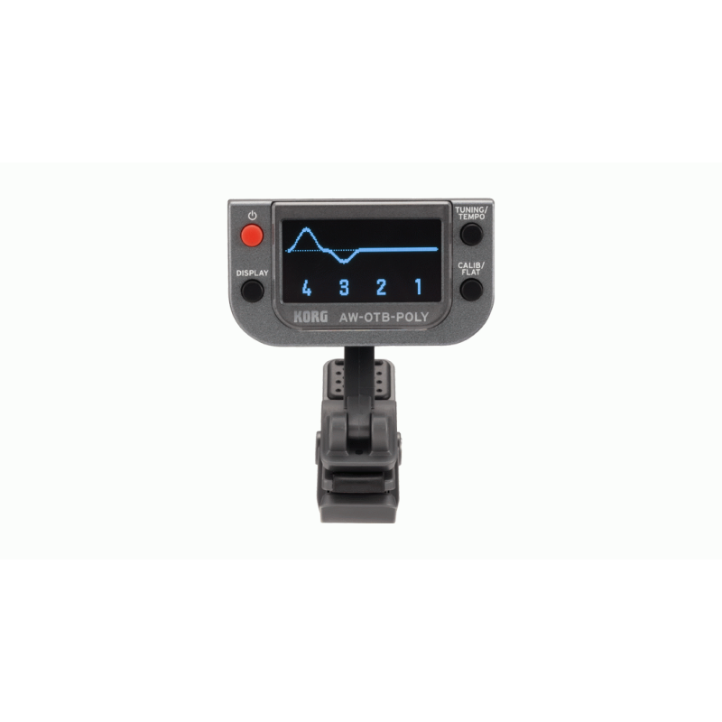 KORG AW-OTB OLED Clip-On Polyphonic Tuner for Bass