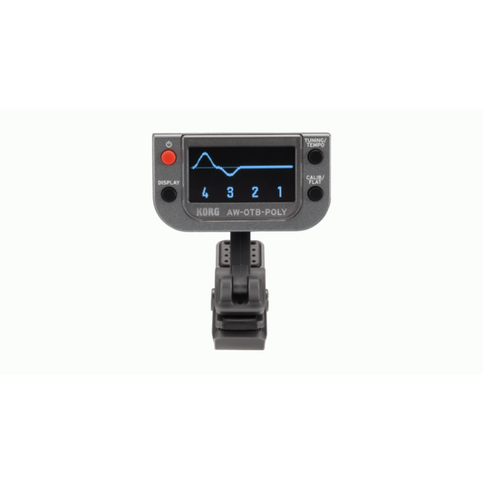 KORG AW-OTB OLED Clip-On Polyphonic Tuner for Bass