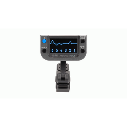 KORG AW-OTG OLED Clip-On Guitar Polyphonic Tuner