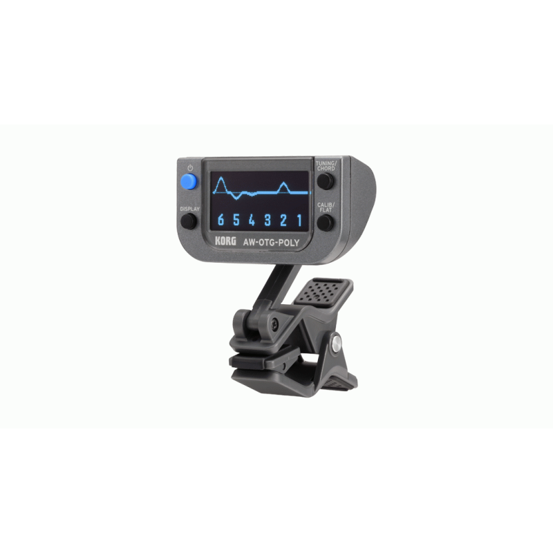 KORG AW-OTG OLED Clip-On Guitar Polyphonic Tuner — view 2