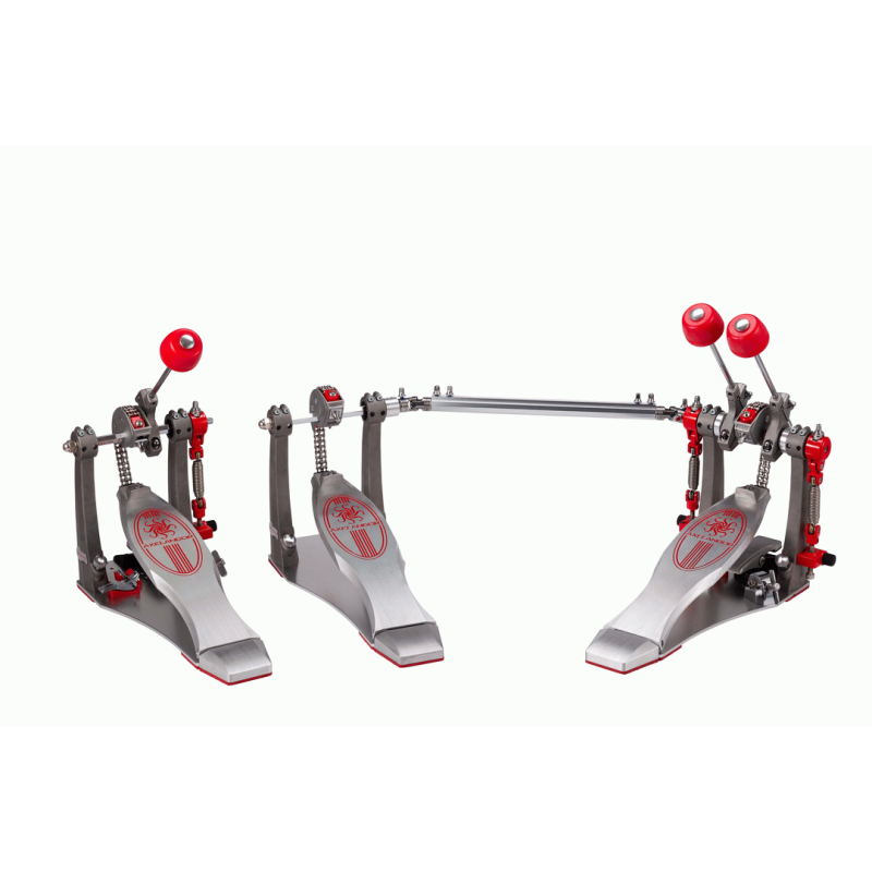 Sakae APX1002 Axelandor Double Drum Pedal with Soft Case and Adjustable Features — view 2