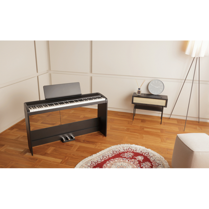 Korg B2 Plus 88 Note Weighted Digital Piano with Stand Pack - Black — view 3