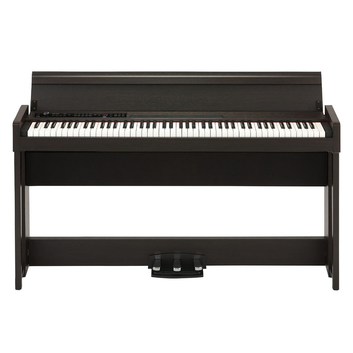 Korg C1 Air 88 Note Digital Piano Brown Finish