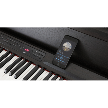 KORG C1 Air 88 Note Digital Piano in White and Black with Bluetooth and Recording Features — view 4