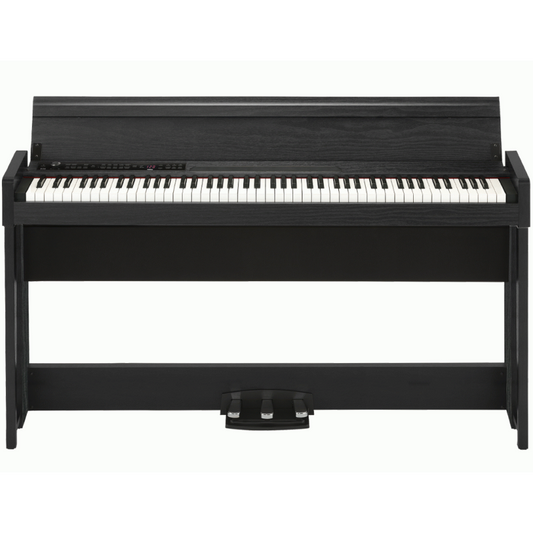 KORG C1 Air 88 Note Digital Piano in White and Black with Bluetooth and Recording Features