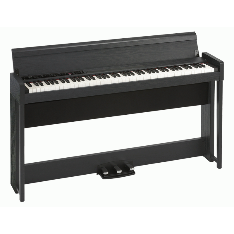 KORG C1 Air 88 Note Digital Piano in White and Black with Bluetooth and Recording Features — view 2