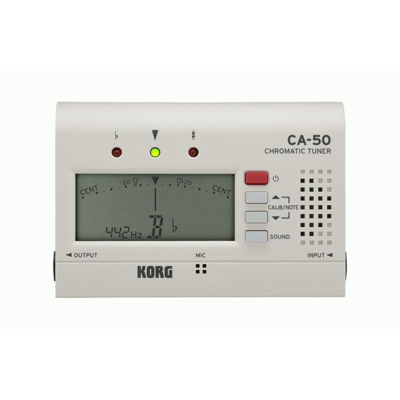 KORG CA-50 Chromatic Tuner with High-Precision Tuning and Easy-to-Read Display