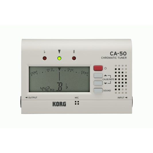 KORG CA-50 Chromatic Tuner with High-Precision Tuning and Easy-to-Read Display