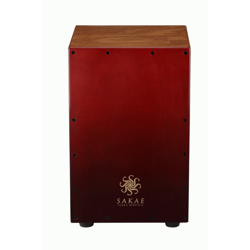 Sakae CAJ-100 Cajon - Red Fade — view 2