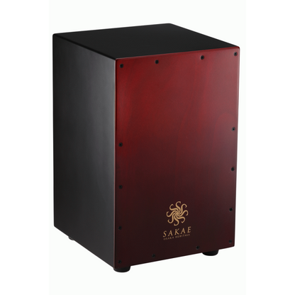 Sakae CAJ-100W Cajon Resonance Plate - Red Fade — view 2