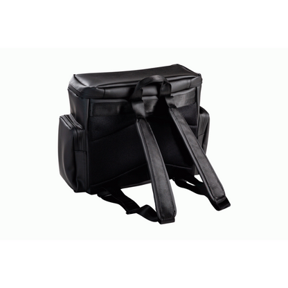 KORG SEQUENZ DJ Backpack for 12-inch Records, 17-inch MacBook, Headphones, Audio Interface, USB Cables - Black — view 2