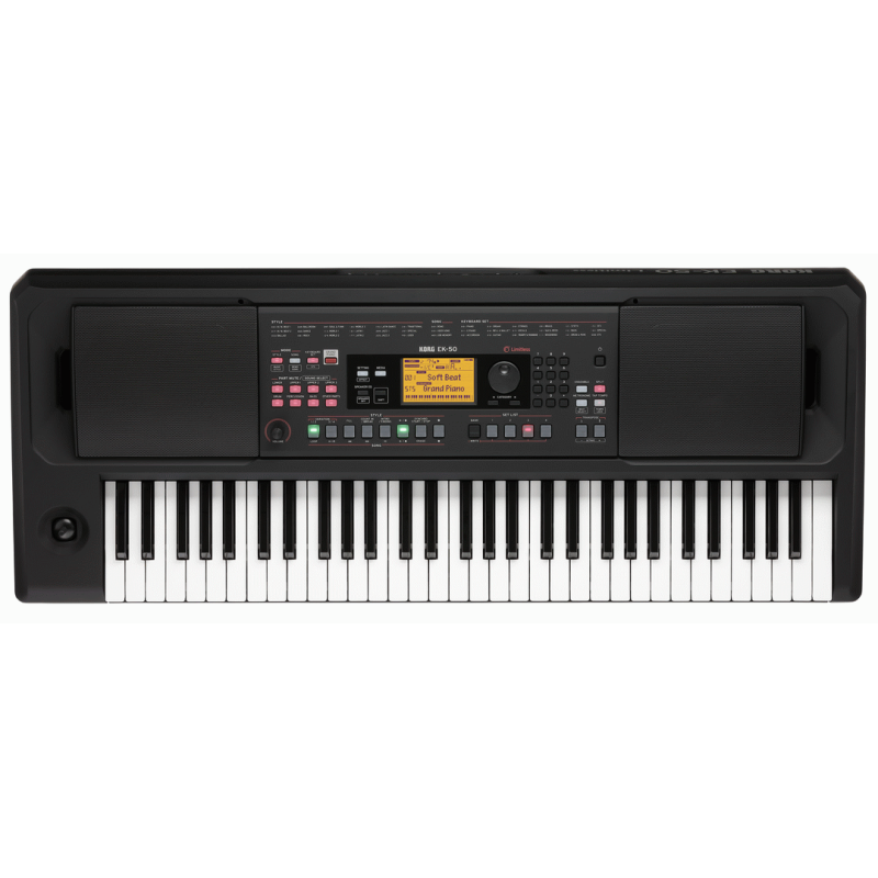 KORG EK-50L 61 Note Arranger Keyboard with Enhanced Speakers and Dance Music Styles