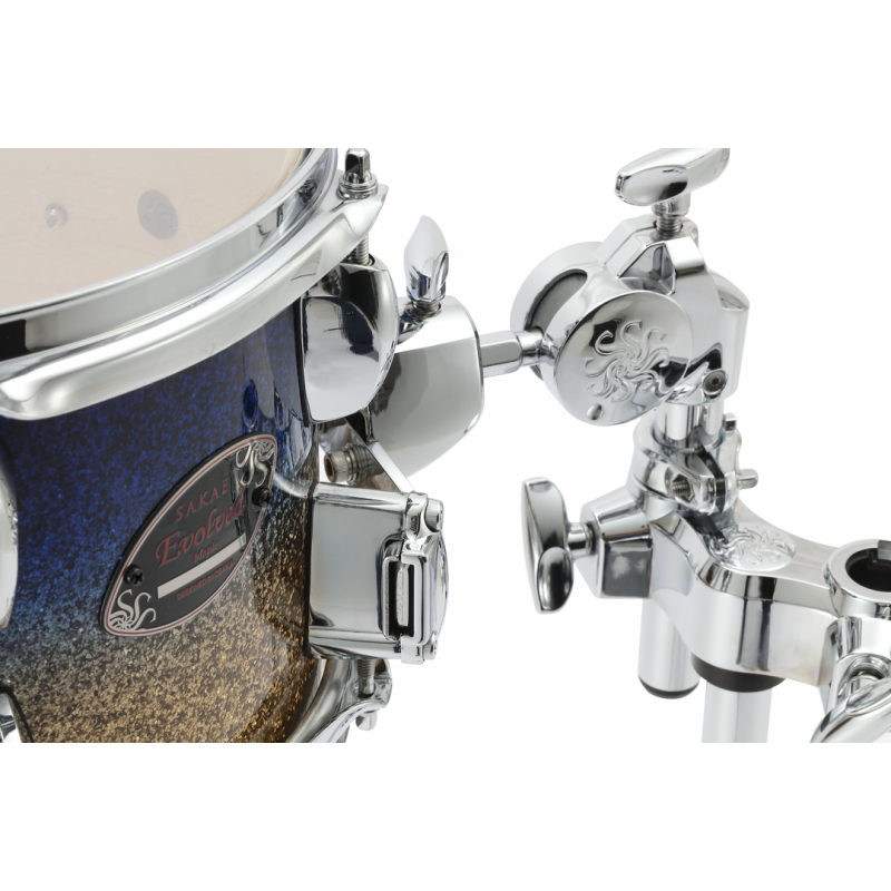 Sakae Evolved Maple 22" 5-Piece Shell Pack - Lazurite Gold — view 6