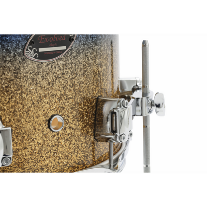 Sakae Evolved Maple 22" 5-Piece Shell Pack - Lazurite Gold — view 5