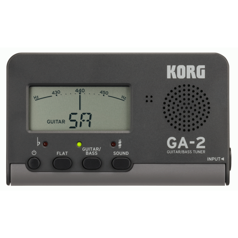 KORG GA-2 Guitar/Bass Tuner with Enhanced Display and Dedicated Modes