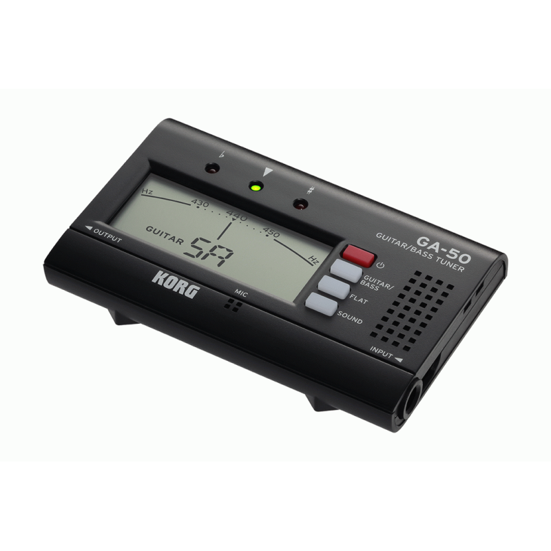 Korg GA-50 Guitar and Bass Tuner with Large Note Name Indicator — view 2