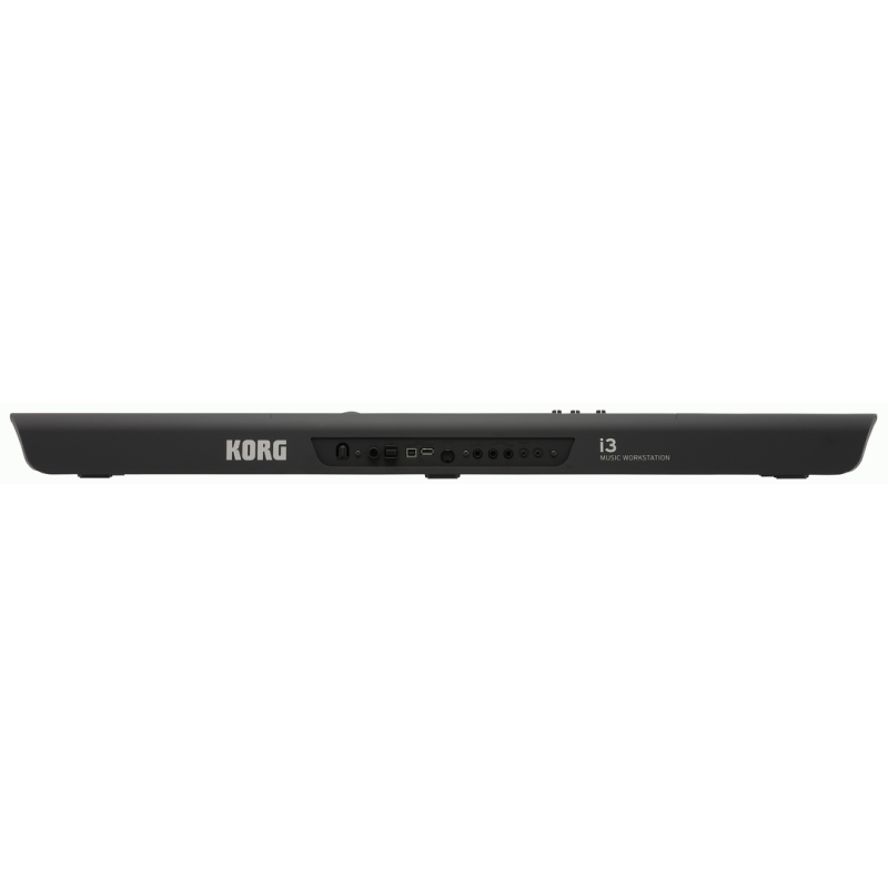 Korg i3 61-Key Music Workstation Black with 800 Sounds, 64 Polyphony, 270 Styles, and 16-Track Sequencer — view 2