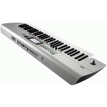 Korg i3 61-Key Music Workstation - Silver, 800 Sounds, 64 Voices Polyphony, 270 Styles, 16-Track Sequencer, Battery Operable — view 5