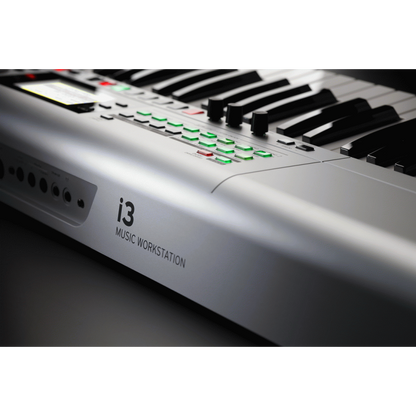 Korg i3 61-Key Music Workstation - Silver, 800 Sounds, 64 Voices Polyphony, 270 Styles, 16-Track Sequencer, Battery Operable — view 6