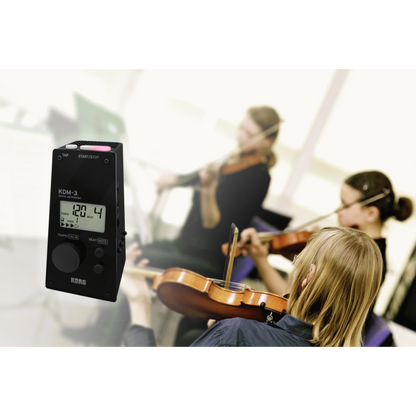 KORG KDM-3 Digital Metronome - Black — view 4