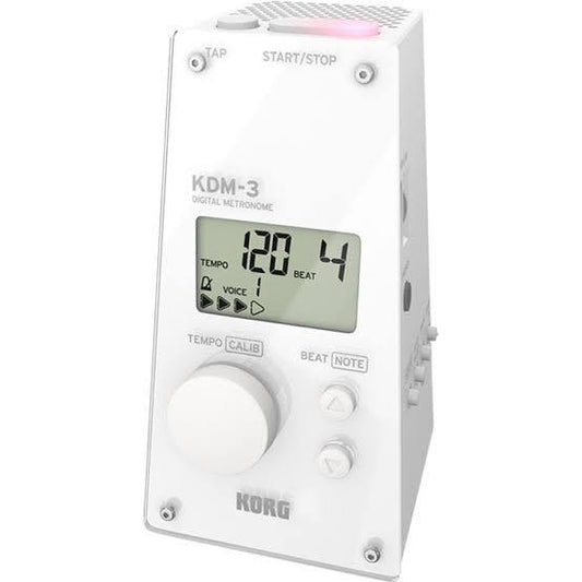 Korg KDM-3 Digital Tabletop Metronome White