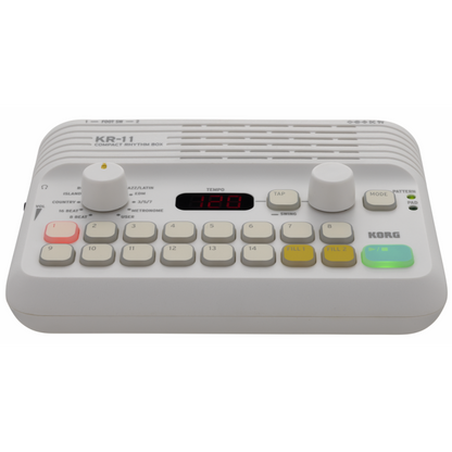 Korg KR-11 Compact Rhythm Box with 126 Patterns, 16 Pads, and Tap Tempo Function — view 2