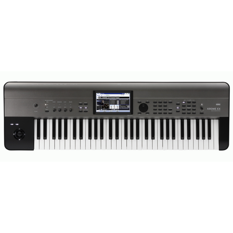 Korg Krome EX 61 Music Workstation Synthesizer with Updated Sounds and Programs