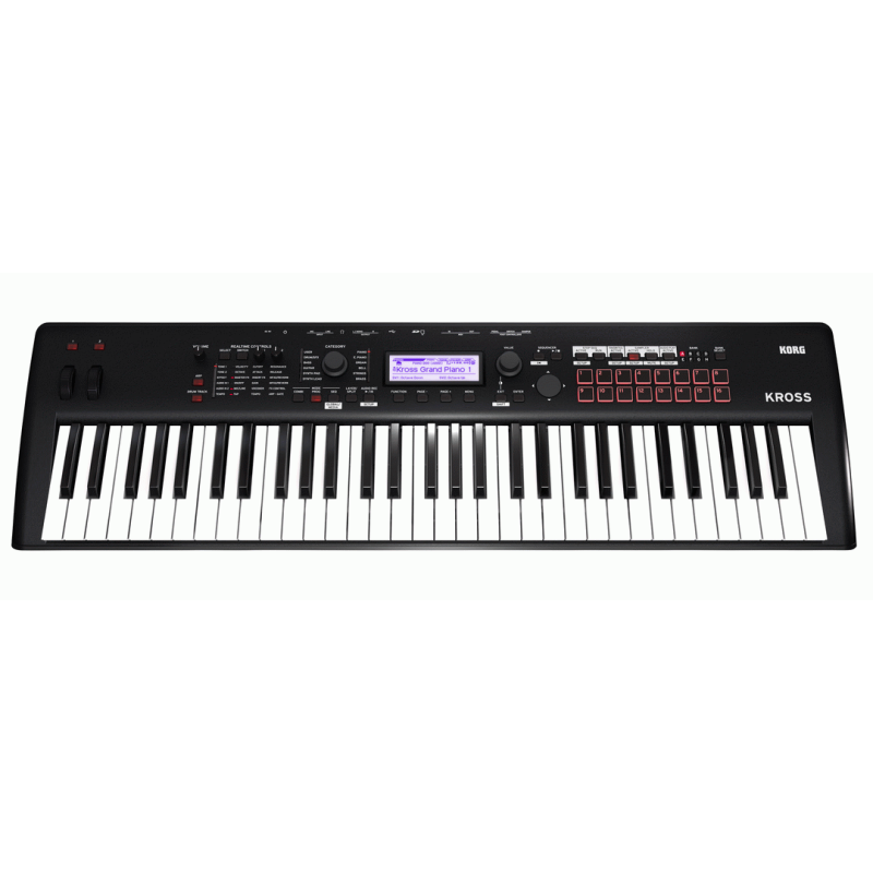 KORG KROSS 2 61 Note Synthesizer Workstation - Black — view 2