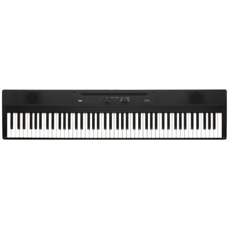 Korg Liano 88 Note Piano - Black, Slim & Lightweight Design, Great Feel & Sound