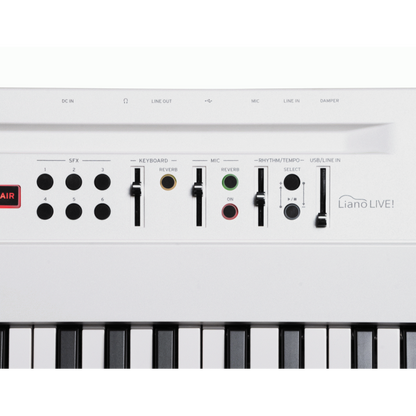 Korg Liano Live 88 Note Streaming Piano Kit with Microphone, Stand, Cable, USB-C, and Built-in Audio Mixer — view 4