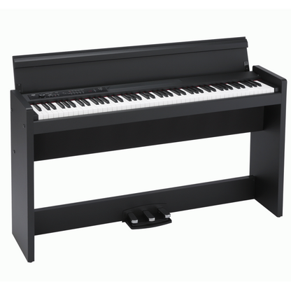 KORG LP-380 Digital Piano - Black, Slim Design, High-Output Amplifier, RH3 Keybed — view 2