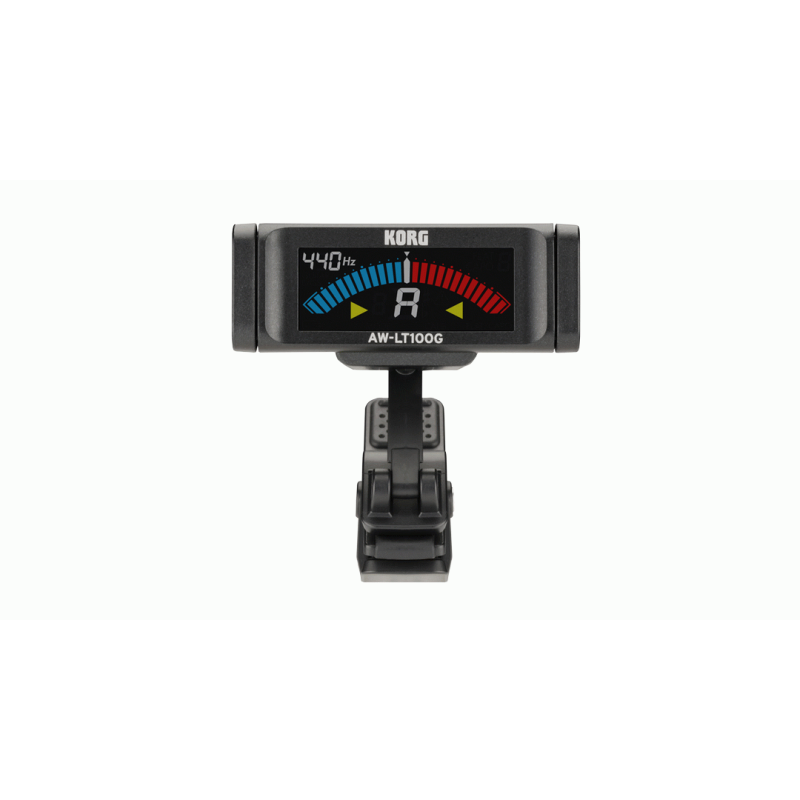KORG AW-LT100 Guitar Clip-On Tuner with 100 Hours Battery Life