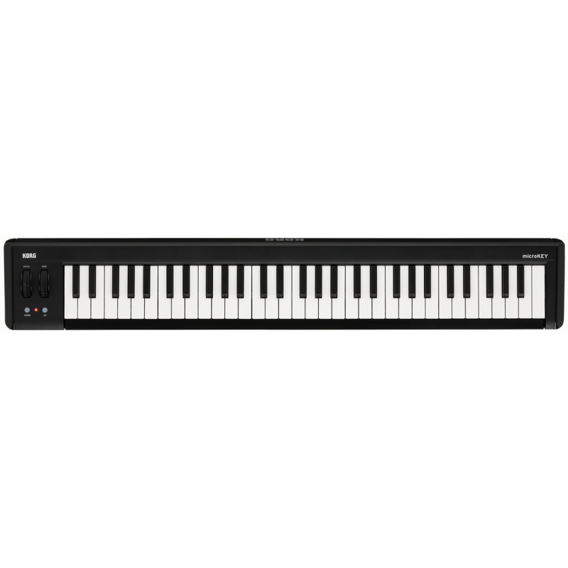 Korg microKEY 2 61-Key USB MIDI Controller with iPad/iPhone Support and Damper Pedal Jack