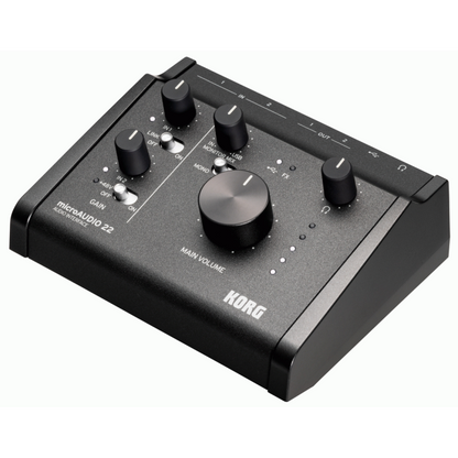 Korg microAUDIO 22 2 In 2 Out USB Audio Interface — view 4