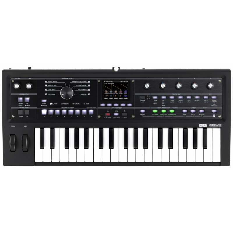 Korg microKORG 2 Synthesizer/Vocoder Black Limited Edition
